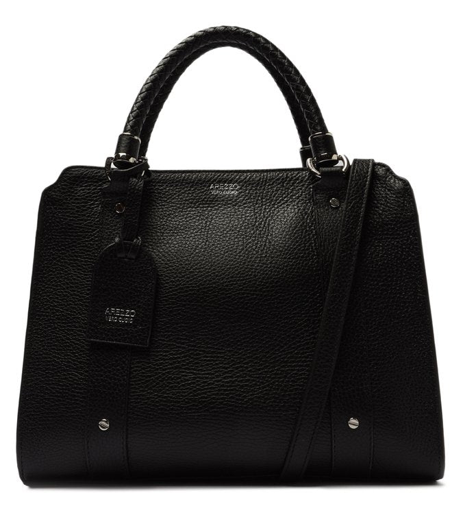 Arezzo Black Leather Handbag