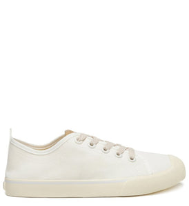 ZZ Play Shoes White and Off-white Canvas