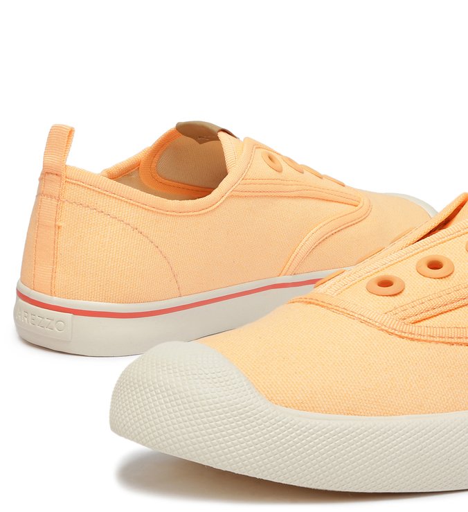 ZZ Play Sneakers Orange Elastic