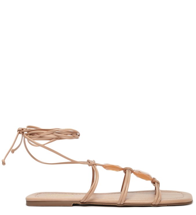 Flat Sandal Straps Mooring Stones