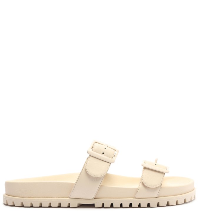 Off-White Tratorada Leather Flat