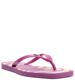 Load image into Gallery viewer, Square Printed Purple Flip-flop and Brizza Bag
