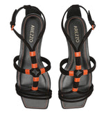 Load image into Gallery viewer, Black Nubuck Flat Sandal
