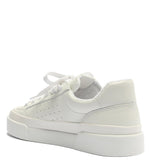 Load image into Gallery viewer, Flatform Mariana White Leather Sneakers
