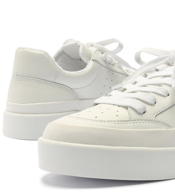 Flatform Mariana White Leather Sneakers