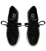 Load image into Gallery viewer, Black Flatform Leather Sneakers
