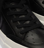 Load image into Gallery viewer, Black Flatform Leather Sneakers
