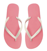 Load image into Gallery viewer, Neon Pink and White Brizza Platform Slipper
