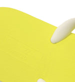 Load image into Gallery viewer, Neon Yellow and White Platform Slipper
