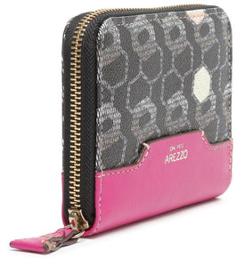 Black Bee.ZZ Square Pink Wallet