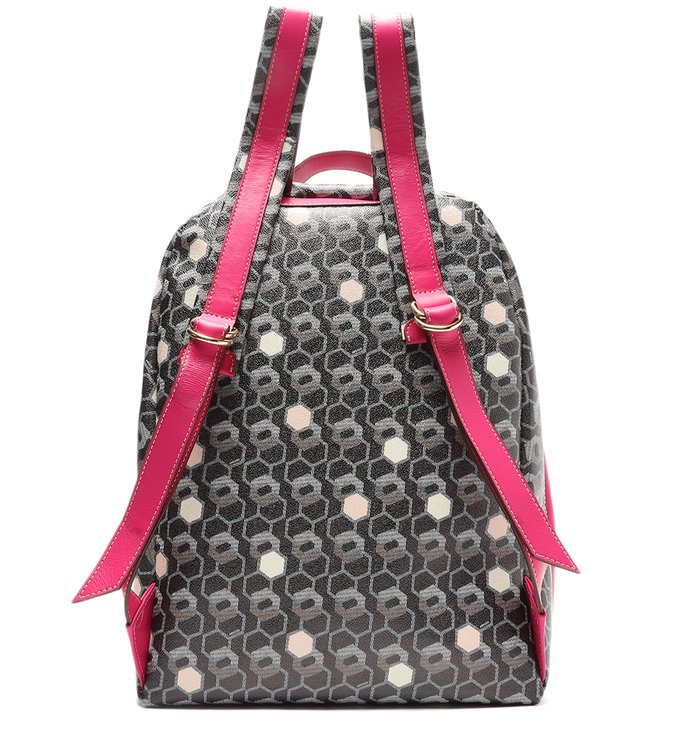 Black Bee.ZZ Bari Big Pink Backpack Brazilita