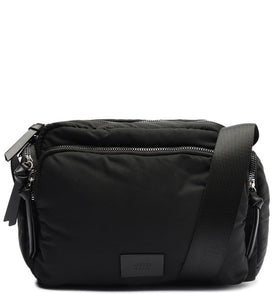 Medium Nylon Black Shoulder Bag