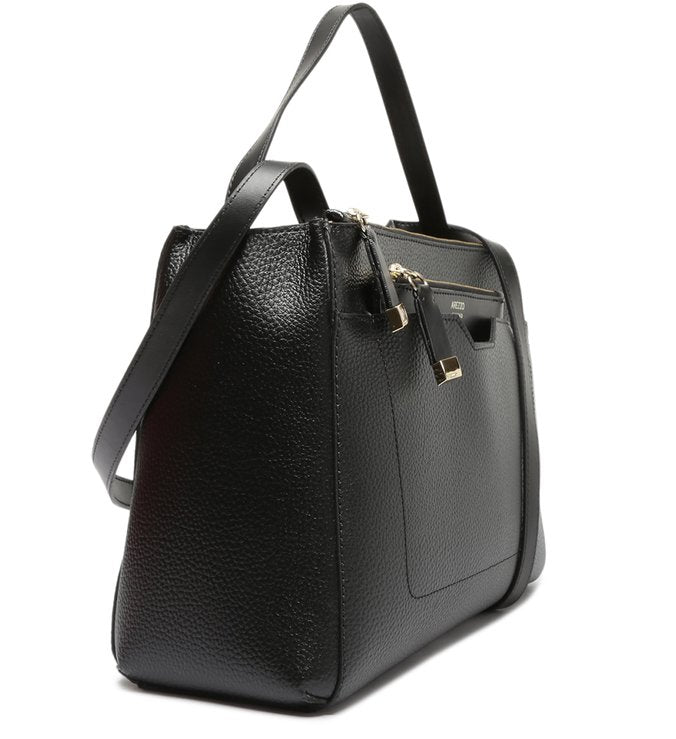 Emily Black Tote Bag