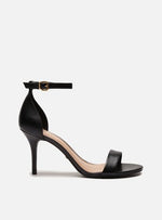 Load image into Gallery viewer, Isabelli Sandal Medium Heel Black
