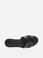 Load image into Gallery viewer, Essential Black Leather Slipper
